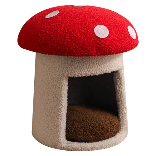 Extra Large Mushroom Cat Bed