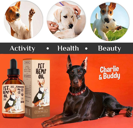 Hemp Oil for Dogs & Cats