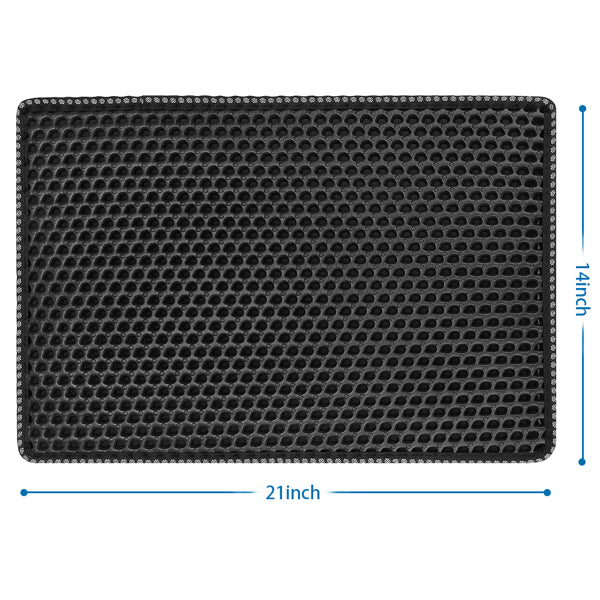 Double-Layer Cat Litter Mat