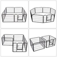 PawHut 8-Panel Pet Playpen