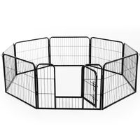 PawHut 8-Panel Pet Playpen